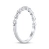 Thumbnail Image 2 of Adore Marquise & Round-Cut Diamond Stackable Anniversary Ring 1/2 ct tw 10K White Gold