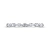 Thumbnail Image 3 of Adore Marquise & Round-Cut Diamond Stackable Anniversary Ring 1/2 ct tw 10K White Gold