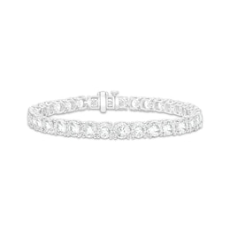 KAY Lab-Grown Diamonds Tennis Bracelet 12 ct tw 10K White Gold 7.25"