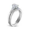 Thumbnail Image 2 of Adore Oval-Cut Diamond Bridal Set 7/8 ct tw 14K White Gold