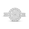 Thumbnail Image 3 of Adore Multi-Diamond Halo Engagement Ring 1-3/8 ct tw 10K White Gold