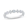 Thumbnail Image 1 of Adore Diamond Stackable Anniversary Ring 1/5 ct tw 10K White Gold