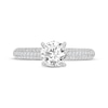 Thumbnail Image 3 of Adore Round-Cut Diamond Engagement Ring Setting 1/2 ct tw 14K White Gold