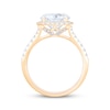 Thumbnail Image 3 of Adore Lab-Grown Diamonds Round-Cut Cushion Halo Engagement Ring 3-1/2 ct tw 14K Yellow Gold