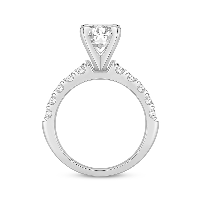 Main Image 3 of Adore Lab-Grown Diamonds Round-Cut Engagement Ring 3-5/8 ct tw 14K White Gold