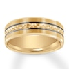 Thumbnail Image 0 of Engraved Wedding Band 10K Yellow Gold 6mm