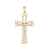 Thumbnail Image 1 of Men's Crucifix Charm 14K Two-Tone Gold