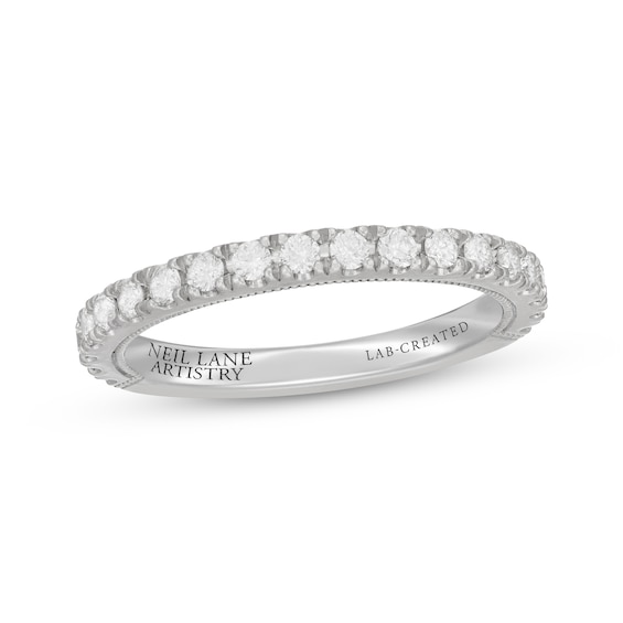 Neil Lane Artistry Lab-Created Diamond Anniversary Band 1/2 ct tw 14K White Gold