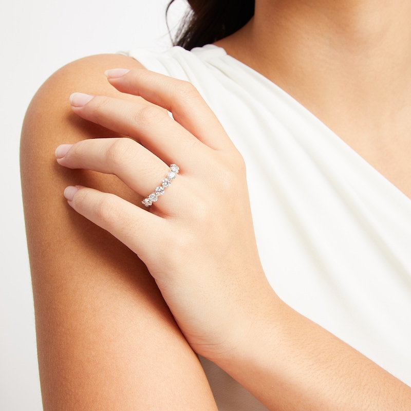 Main Image 4 of Neil Lane Artistry Lab-Grown Diamond Anniversary Band 2 ct tw 14K White Gold