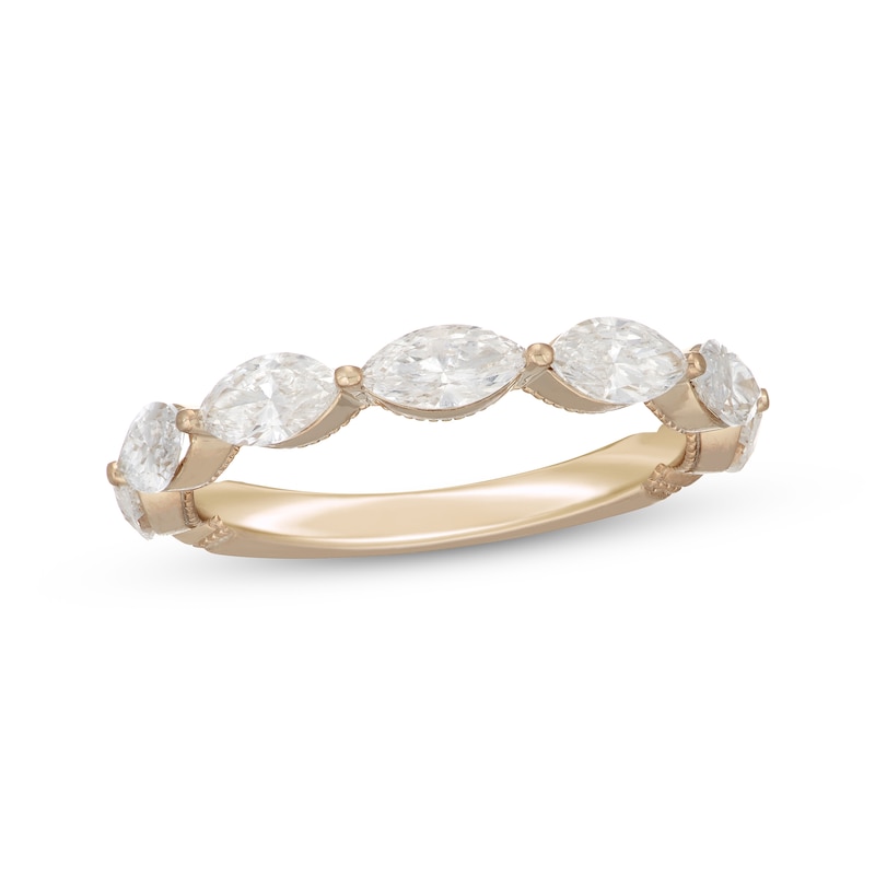 Main Image 1 of Neil Lane Artistry Marquise-Cut Lab-Grown Diamond Anniversary Band 1-1/2 ct tw 14K Yellow Gold