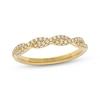 Thumbnail Image 1 of THE LEO Prisma Diamond Twist Wedding Band 1/5 ct tw 14K Yellow Gold
