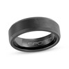 Thumbnail Image 0 of Beveled Edge Wedding Band Black Ion-Plated Tungsten Carbide 7mm