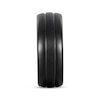Thumbnail Image 2 of Center Stripe Wedding Band Black Ion-Plated Tungsten Carbide 8mm