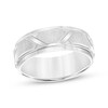 Thumbnail Image 0 of Grooved Wedding Band White Tungsten Carbide 8mm