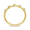 Thumbnail Image 3 of Threads of Love Diamond Stackable Station Anniversary Ring 1/10 ct tw 14K Yellow Gold