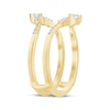 Thumbnail Image 2 of Marquise & Round-Cut Diamond Contour Enhancer Ring 1/4 ct tw 14K Yellow Gold