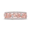 Thumbnail Image 3 of Diamond Baroque-Style Scroll Ring 1/2 ct tw 14K Rose Gold