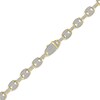 Thumbnail Image 2 of Men's Diamond Mariner Chain Necklace 4 ct tw 10K Yellow Gold 22&quot;