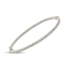 Thumbnail Image 2 of Reaura Twist Bangle Bracelet Repurposed 14K White Gold