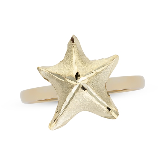 Starfish Ring 14K Yellow Gold