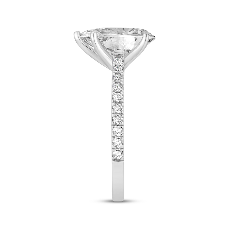 Main Image 2 of Adore Lab-Grown Diamonds Pear-Shaped Engagement Ring 2-3/4 ct tw Platinum