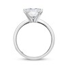 Thumbnail Image 3 of Adore Lab-Grown Diamonds Radiant-Cut Solitaire Engagement Ring 4 ct tw 14K White Gold (F/SI2)
