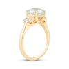 Thumbnail Image 2 of Adore Lab-Grown Diamond Round-Cut Three-Stone Engagement Ring 3 ct tw 14K Yellow Gold
