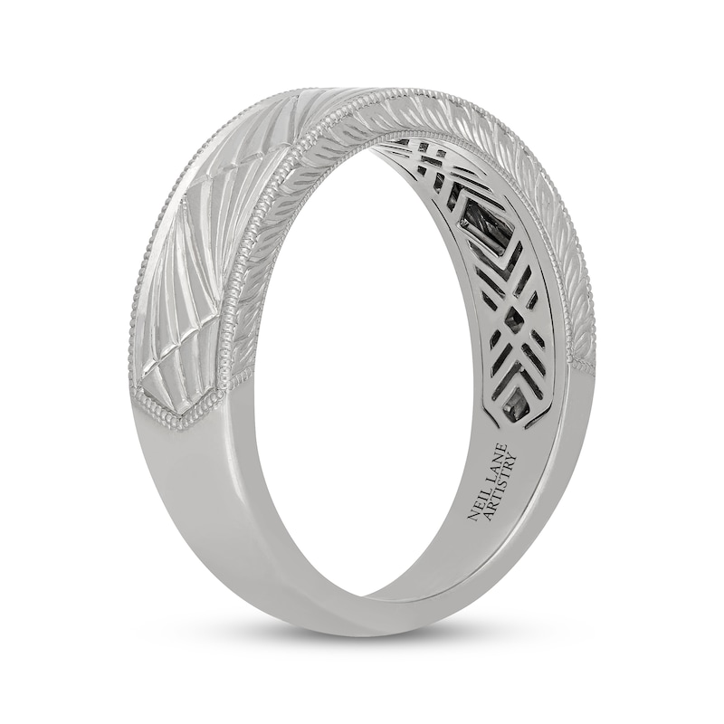 Main Image 2 of Neil Lane Artistry Heritage Men's Wedding Band Platinum 6mm
