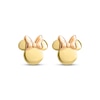 Thumbnail Image 2 of Children's Minnie Mouse Stud Earrings 14K Two-Tone Gold
