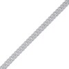 Thumbnail Image 2 of KAY Lab-Grown Diamonds Men's Cuban Curb Link Bracelet 10 ct tw Sterling Silver 8.5"