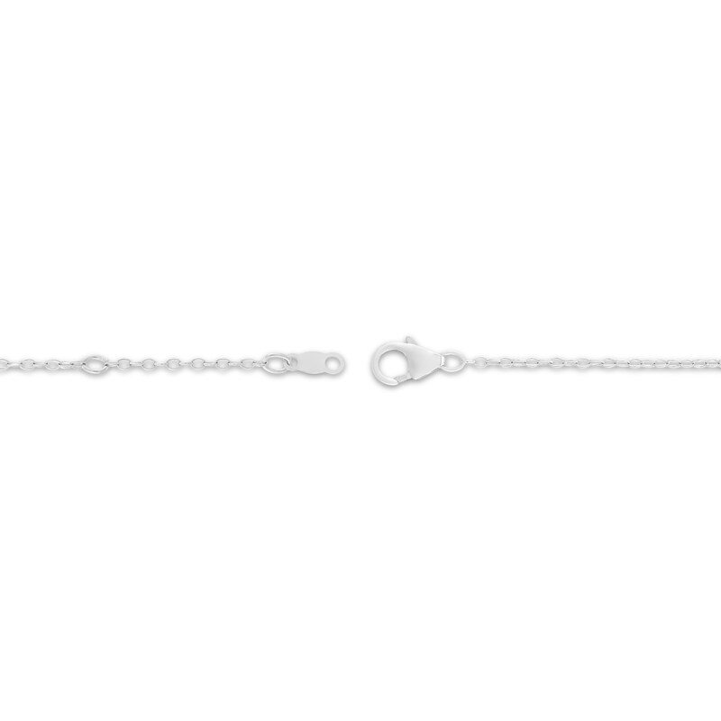 Main Image 2 of Cultured Pearl & Bow Anklet Sterling Silver