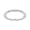 Thumbnail Image 1 of Men's Diamond Hexagon Station Bracelet 1/4 ct tw Sterling Silver 8"