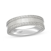 Thumbnail Image 1 of Neil Lane Artistry Heritage Men's Textured Wedding Band Platinum
