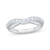 Thumbnail Image 1 of Adore Lab-Grown Diamonds Contour Anniversary Ring 1/2 ct tw 14K White Gold