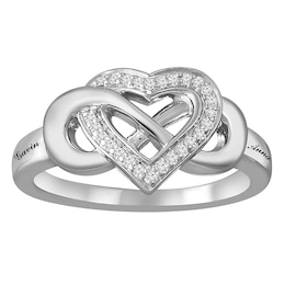 1/15 Carat t.w. Diamond Couple's Ring