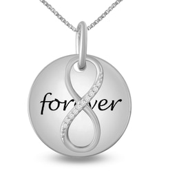 Engravable Infinity Necklace