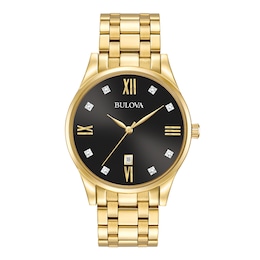 Bulova Men's Watch Diamonds Collection 97D108