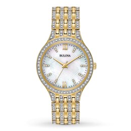 Bulova Women's Watch With Crystals 98L234