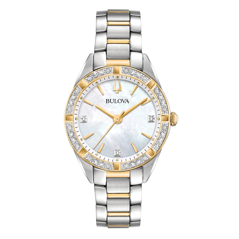 Main Image 1 of Bulova Sutton Diamond Classic Women's Watch 98R263