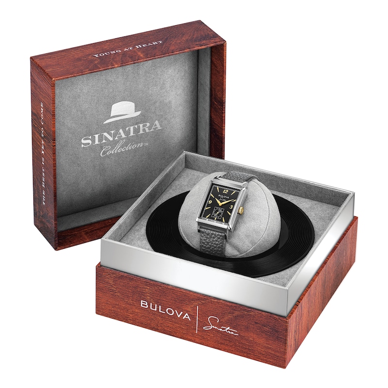 Main Image 4 of Bulova Frank Sinatra 'My Way' Men's Watch 29mm 98A261