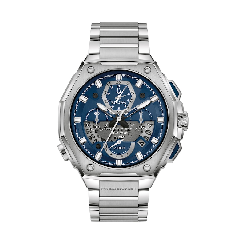 Main Image 1 of Bulova Precisionist Stainless Steel Men's Watch 96B349