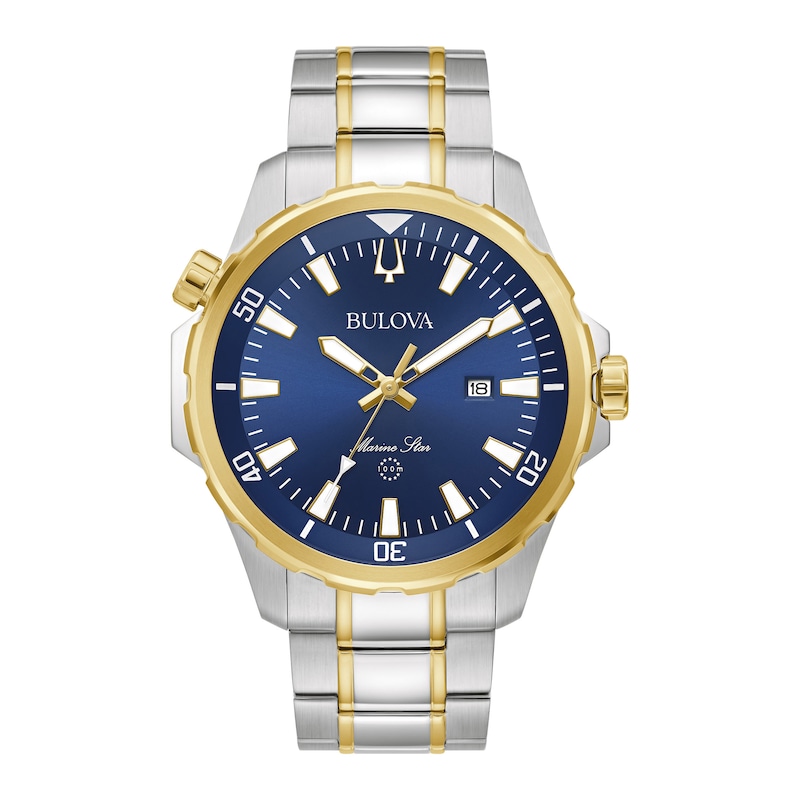 Main Image 1 of Bulova Marine Star "B" 3H Men's Watch 98B384
