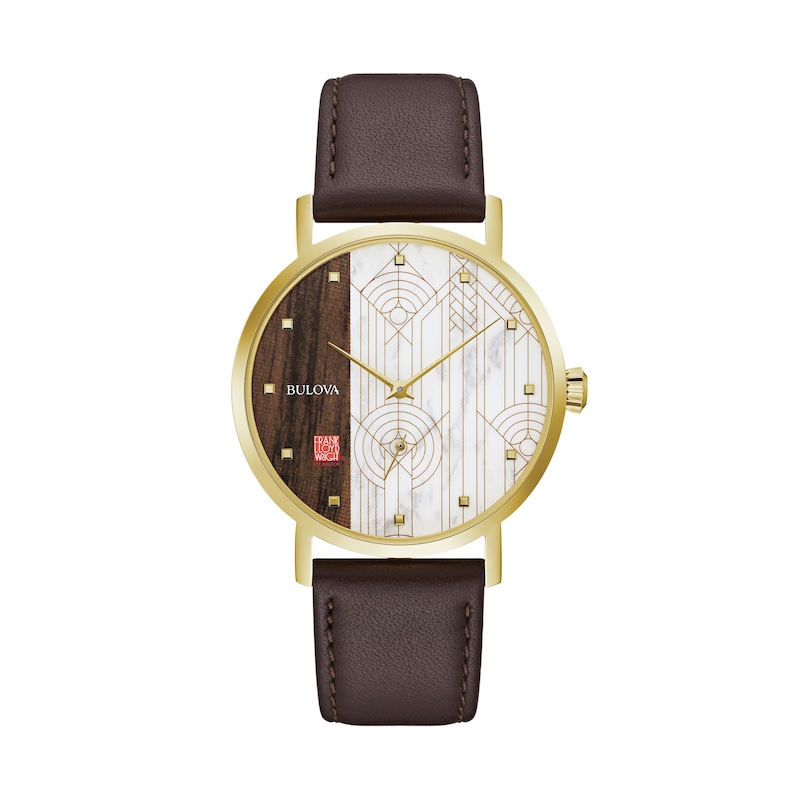 Main Image 1 of Bulova Frank Lloyd Wright Men's Watch 97A141
