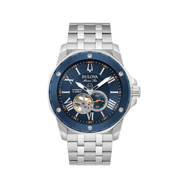 Main Image 1 of Bulova Marine Star Automatic Men’s Watch 98A302