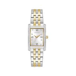 Caravelle by Bulova Dress Crystal Bracelet Women's Watch 45L191