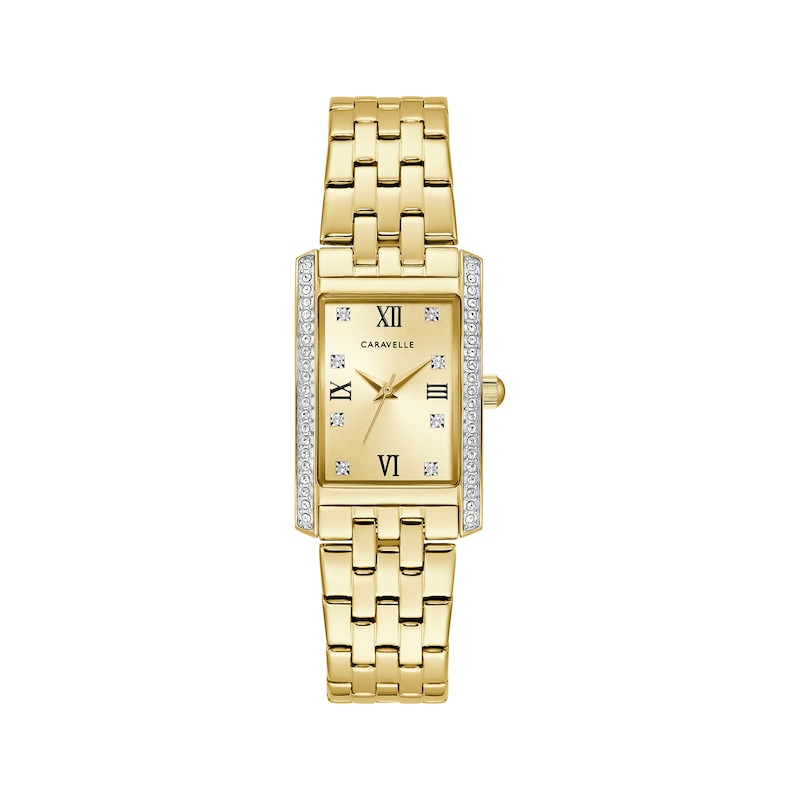 Caravelle Dress Crystal Bracelet Women's Watch 45L192