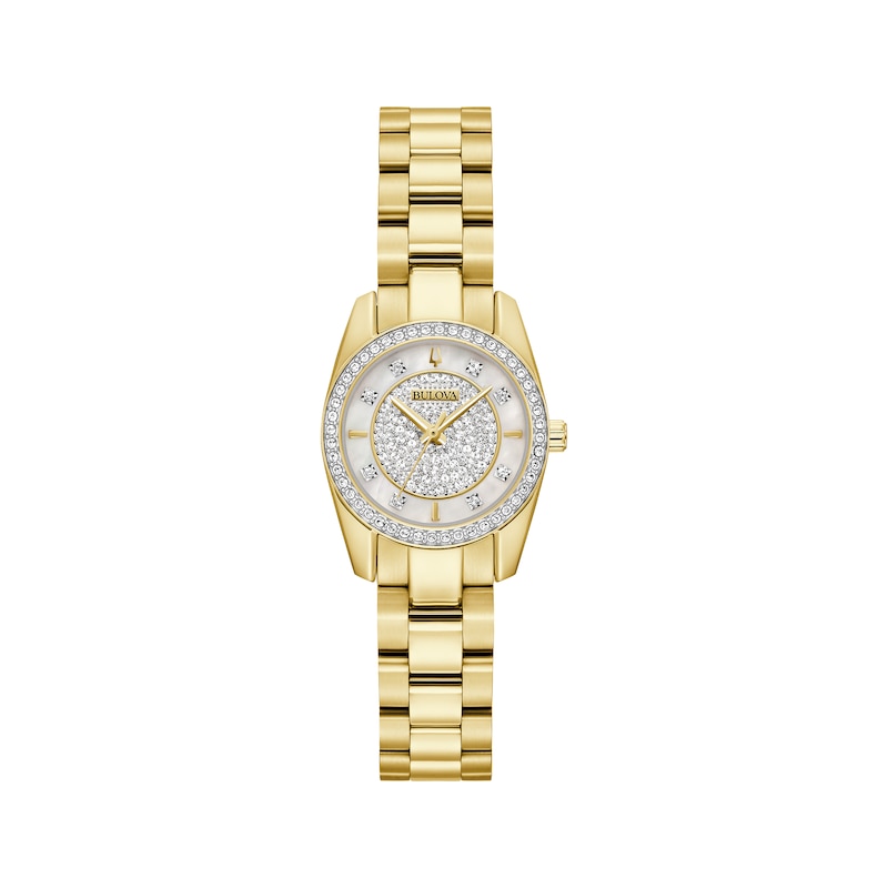 Main Image 2 of Bulova Crystal Collection Women's Watch & Bracelet Gift Set 98X137