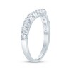 Thumbnail Image 2 of Adore Lab-Grown Diamond Chevron Anniversary Ring 1 ct tw 14K White Gold