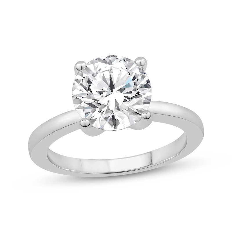 Main Image 1 of Adore Lab-Grown Diamonds Round-Cut Solitaire Engagement Ring 3 ct tw 14K White Gold (F/VS2)