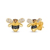 Thumbnail Image 1 of Le Vian Diamond Bee Stud Earrings 3/8 ct tw 14K Honey Gold